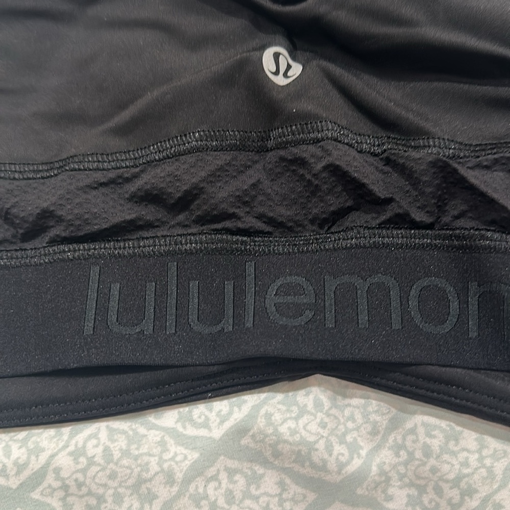 lulu🍋 Final Mile  Black Sports Tank/Bra size 6 - Picture 3 of 9